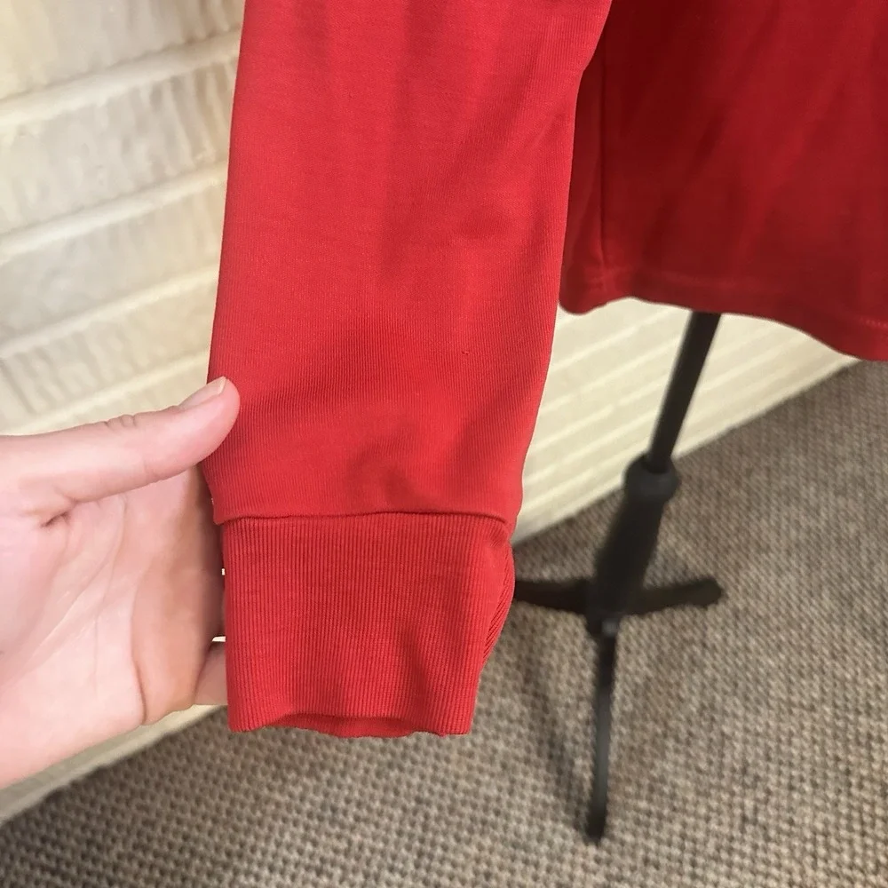 Patagonia Capilene Henley Shirt Mens Large Red Long Sleeve Vintage Made in USA